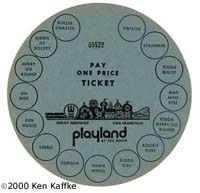 Playland POP Ticket