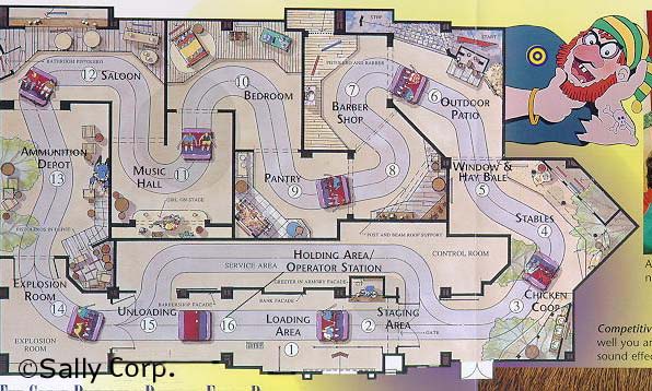 Den of Lost Thieves layout